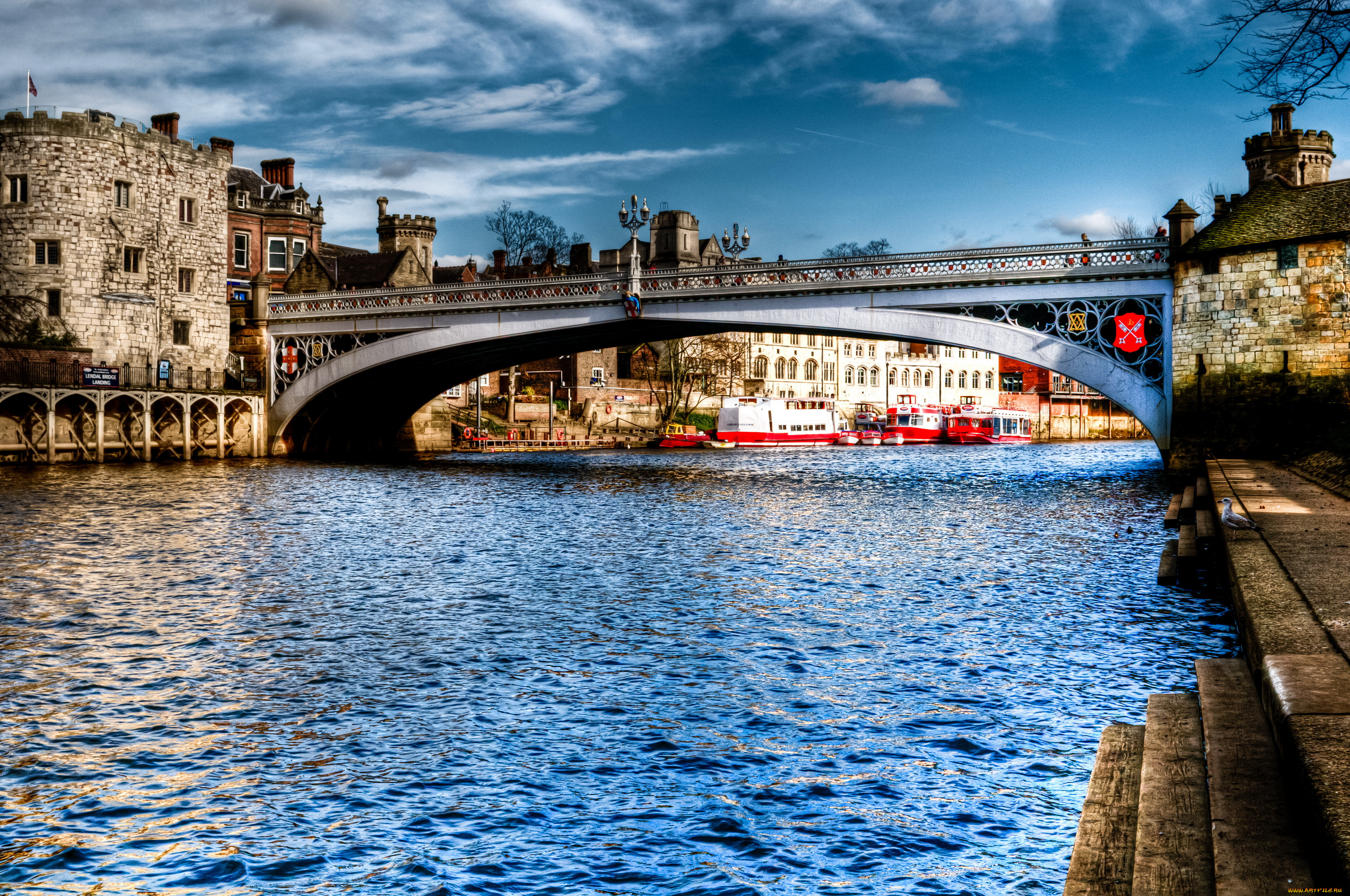 lendal, bridge, river, ouse, york, , , , , 